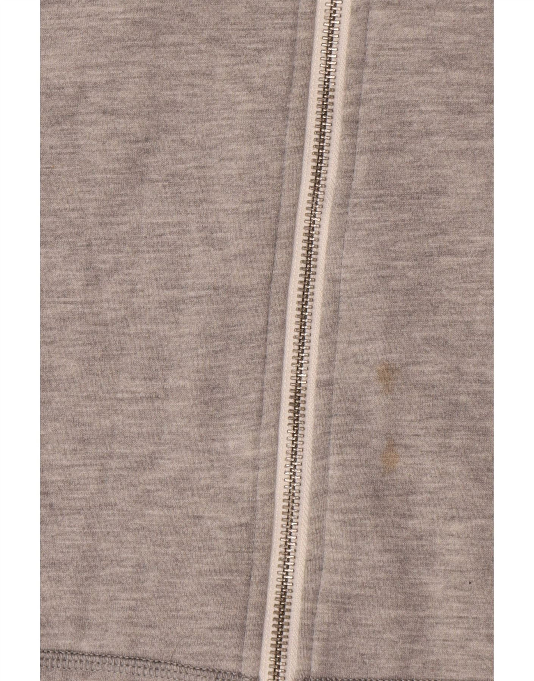 Sudadera con capucha y cremallera para hombre Converse de algodón gris medio