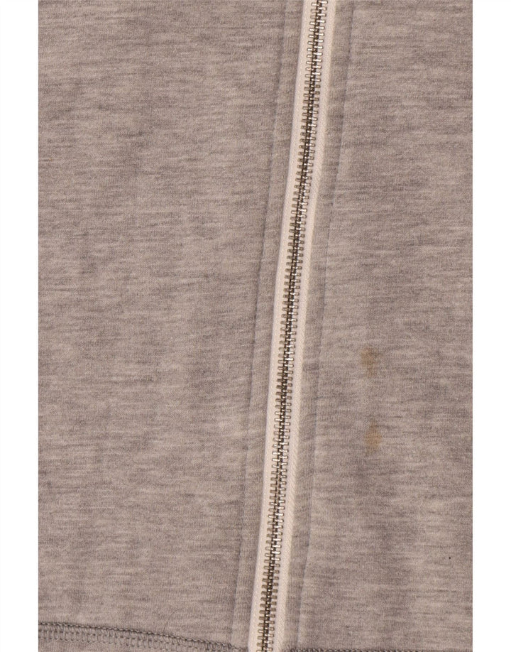 Sudadera con capucha y cremallera para hombre Converse de algodón gris medio