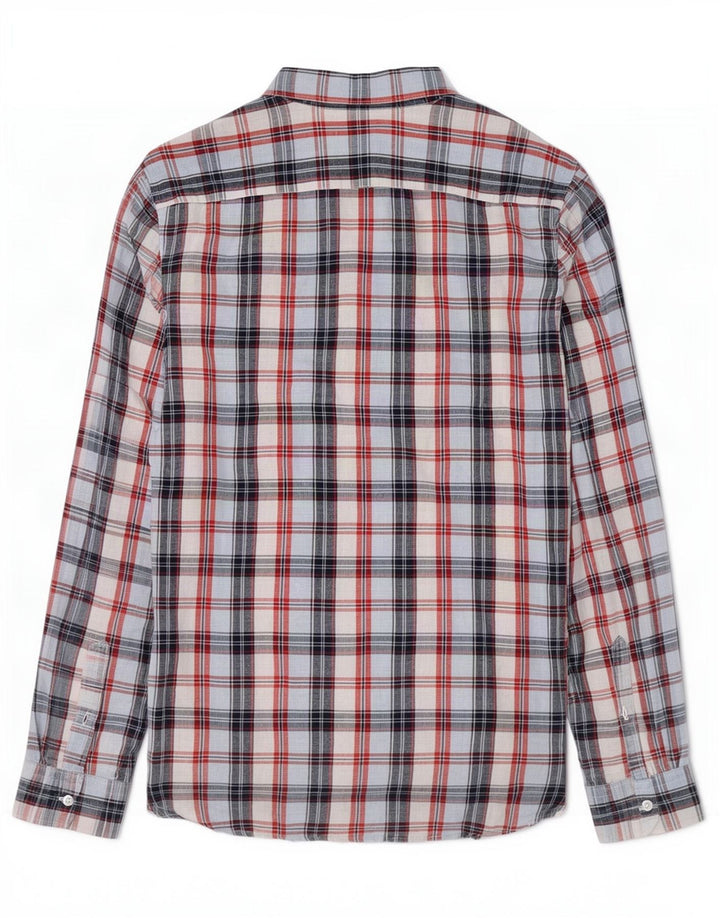 Camisa Levi's Hombre Mediana De Lino A Cuadros Multicolor