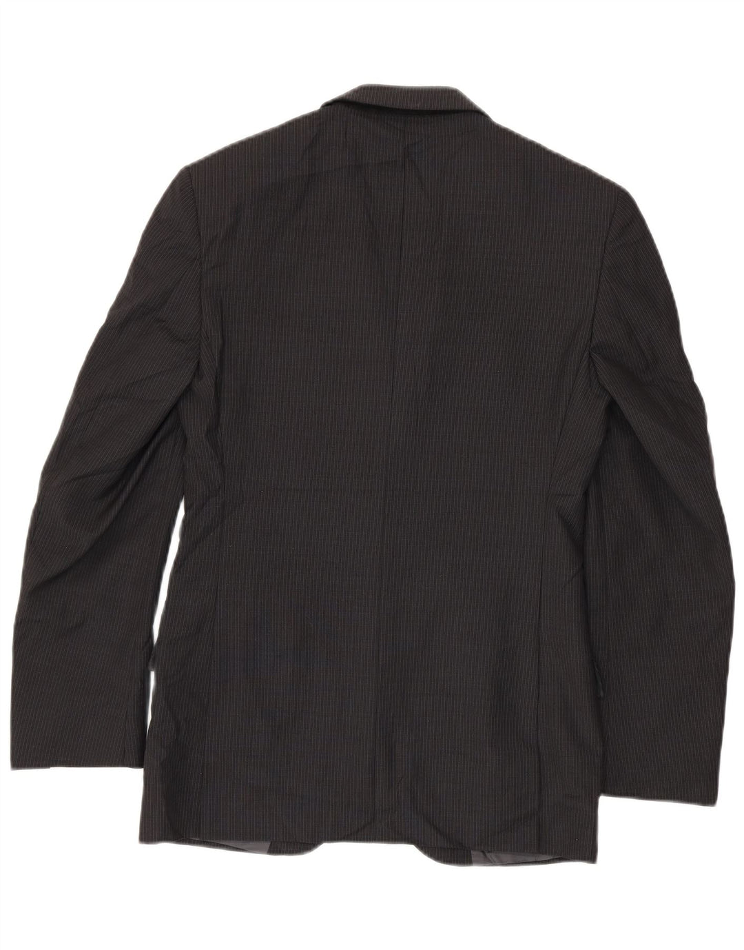 Marks & Spencer Chaqueta tipo blazer de 2 botones para hombre UK 38 Gris medio a rayas