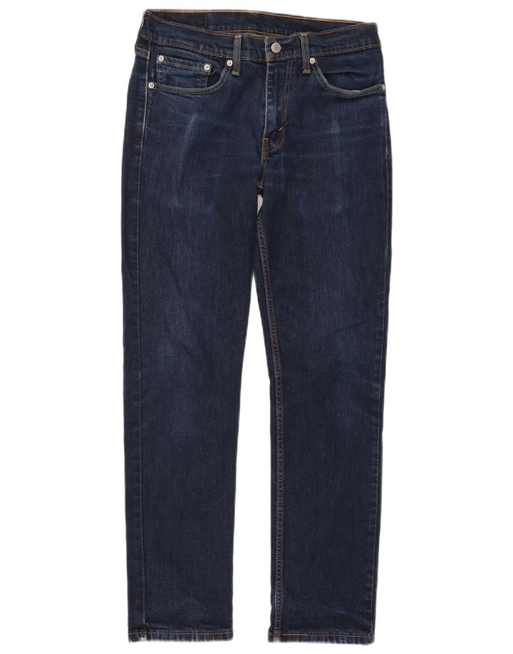 Levi's Hombre 511 Slim Jeans W31 L32 Algodón Azul Marino