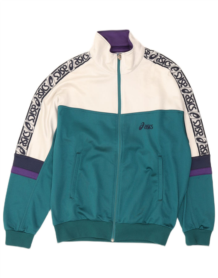 Chándal Asics Graphic Full para hombre IT 48 Medium Green Colourblock