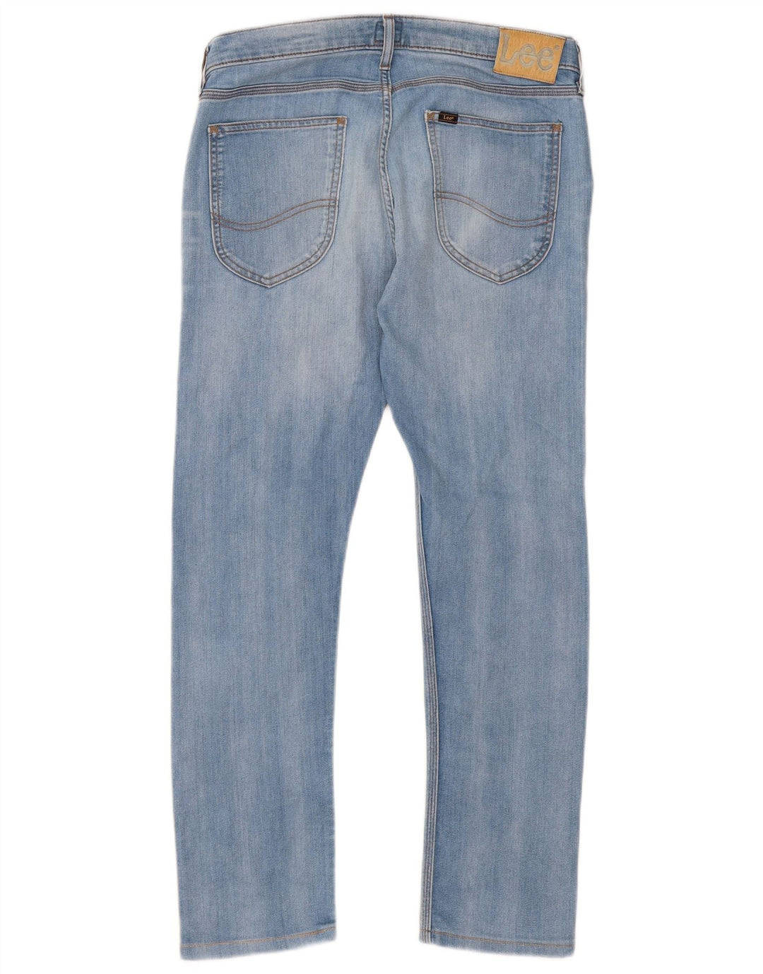 Vaqueros Lee Luke Slim para Mujer W32 L28 Algodón Azul
