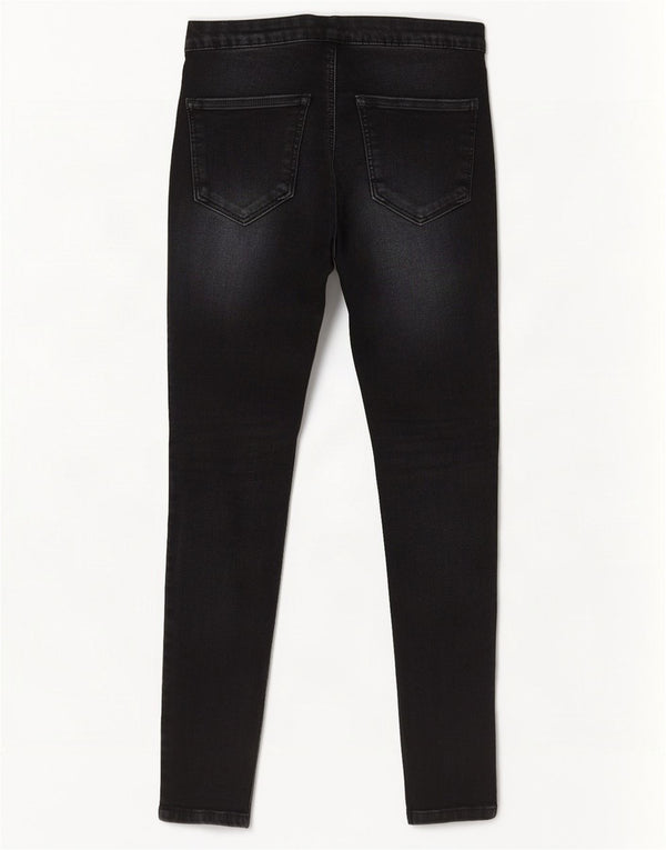 Vaqueros ajustados para mujer Topshop W26 L30 Algodón negro