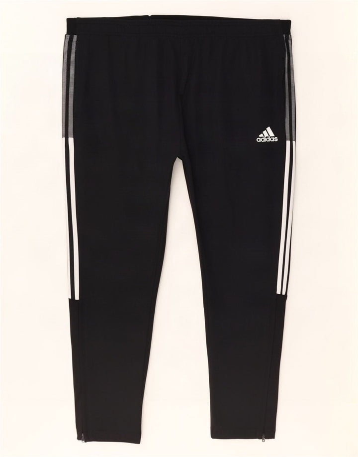Adidas Hombre Aeroready Pantalones De Chándal 3XL Negro Poliéster