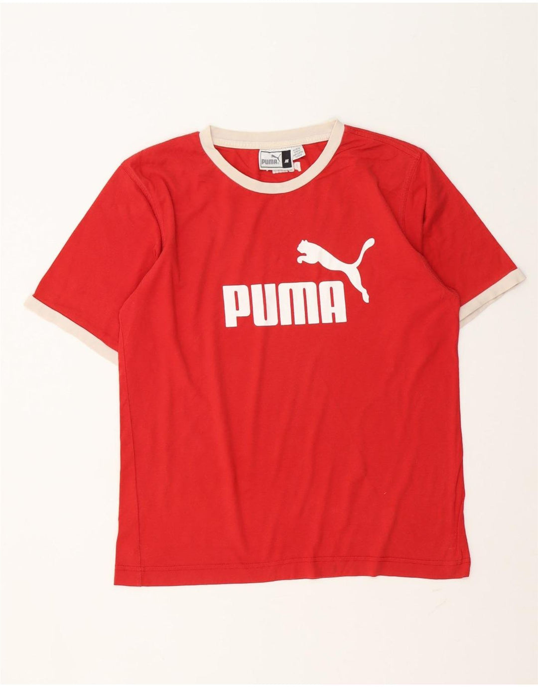 Puma Camiseta Gráfica para Hombre Top Medium Rojo