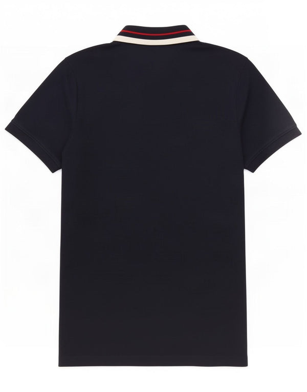 Polo Tommy Hilfiger para hombre de algodón a rayas azul marino pequeño