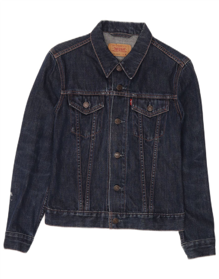 LEVI'S Chaqueta Vaquera Niña 9-10 Años Small Azul Marino Algodón