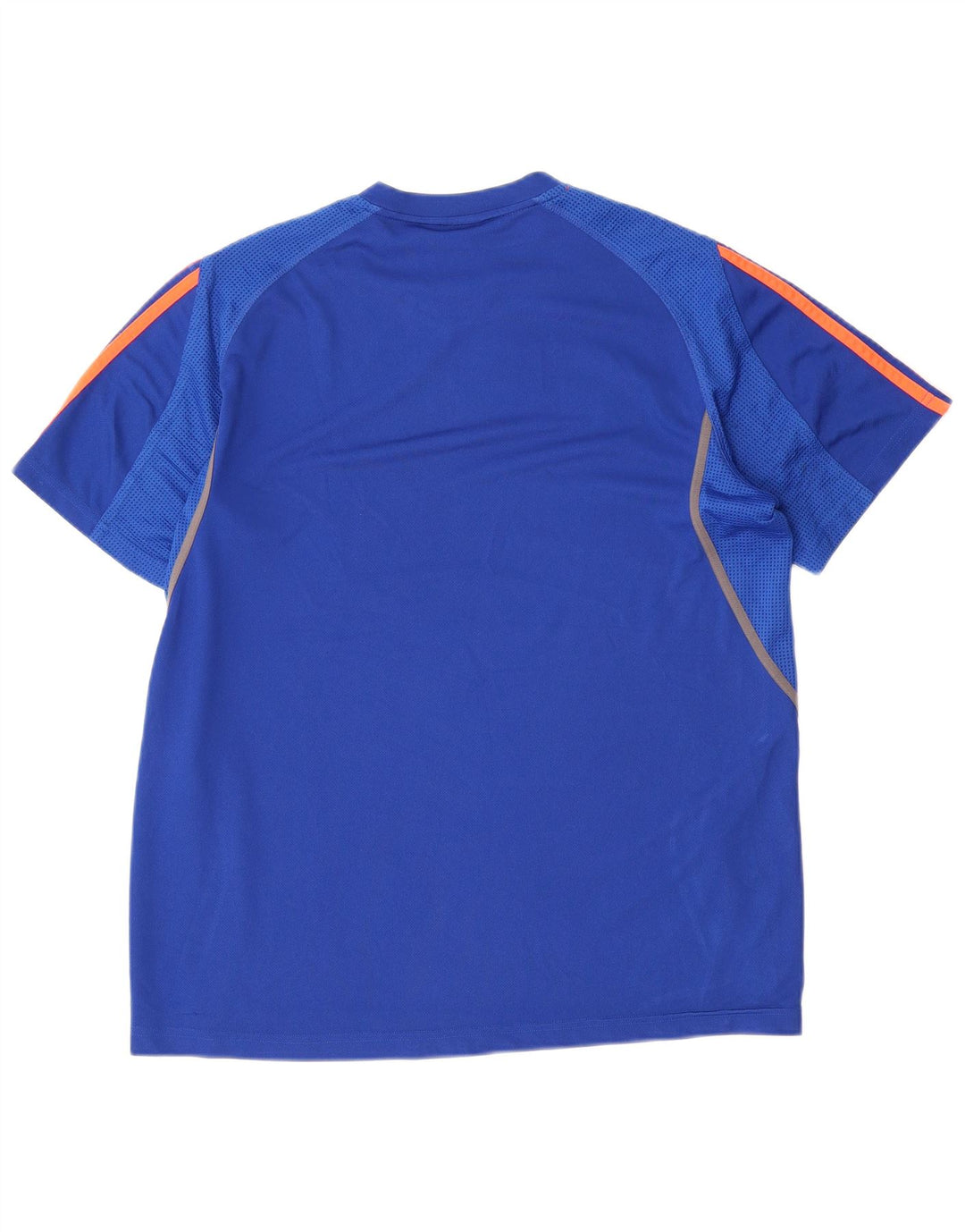 Adidas Hombre Camiseta Top Azul Medio Poliéster