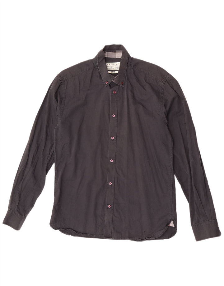 Camisa Jack & Jones para hombre grande azul marino