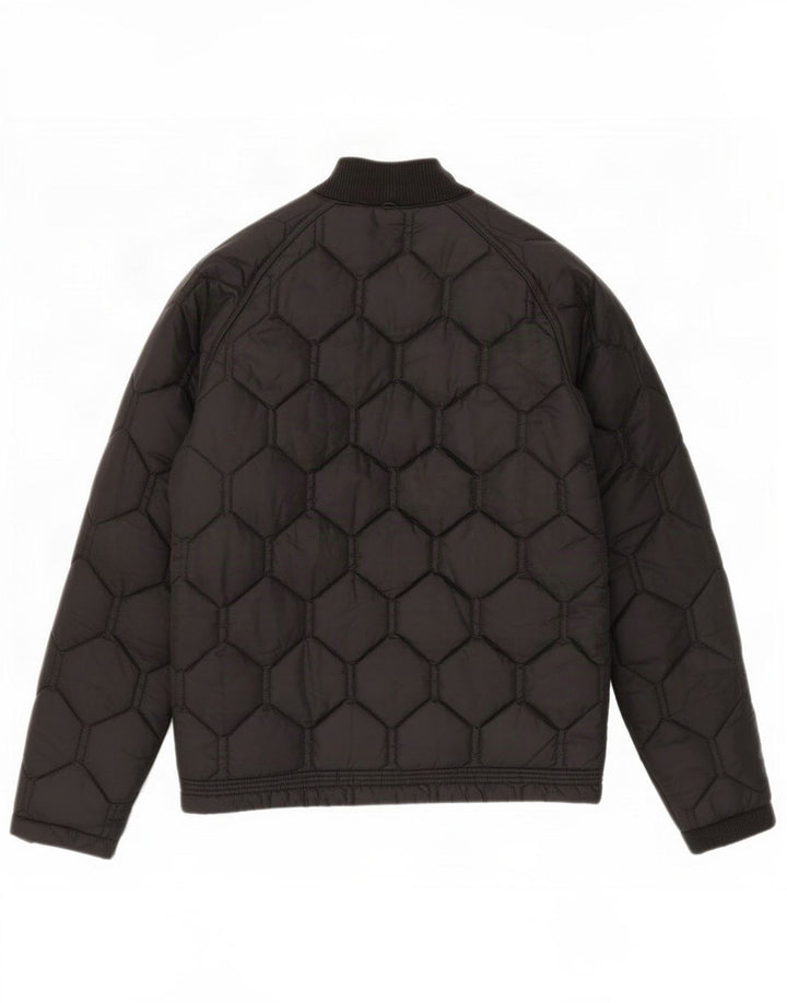 Timberland Chaqueta acolchada para hombre UK 36 Small Black Nylon