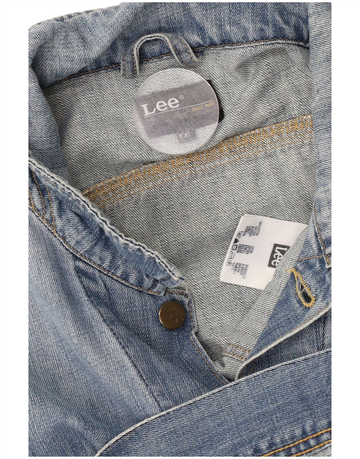 Lee Chaqueta vaquera para hombre UK 44 2XL Algodón azul