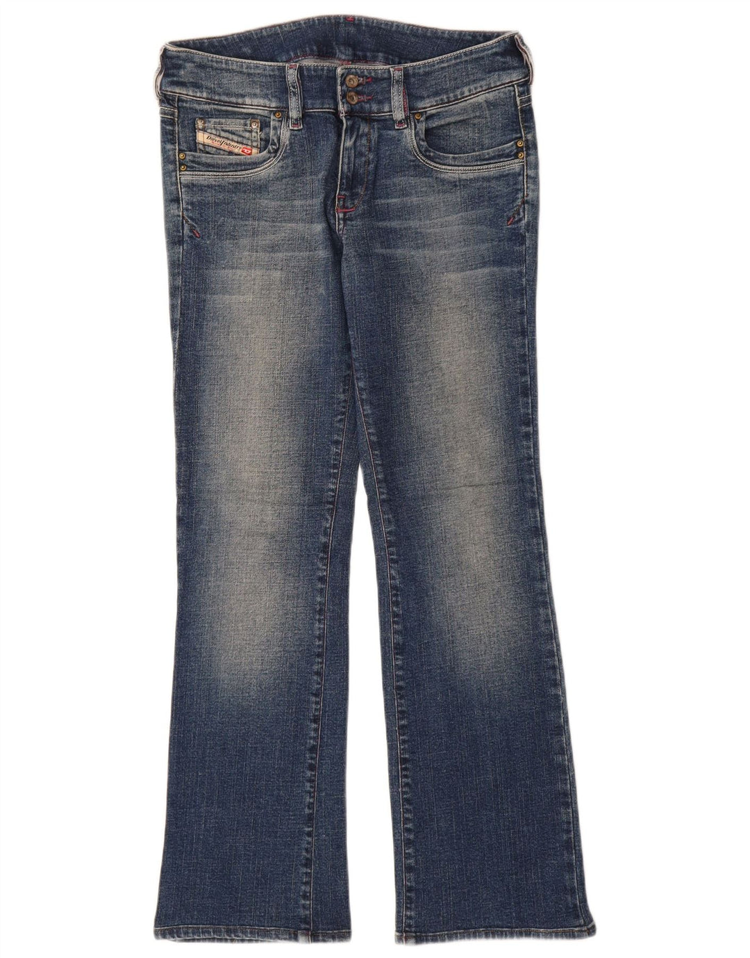 Vaqueros Bootcut Mujer Diesel W30 L29 Algodón Azul