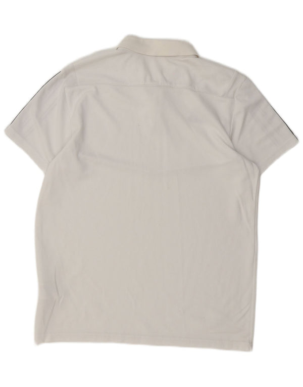 Adidas Polo Aeroready para Hombre Algodón Blanco Mediano