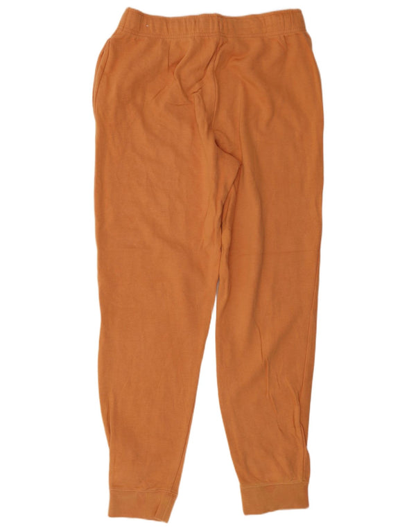 Nike Mujer Chándal Pantalones Joggers UK 44 Medio Naranja Algodón