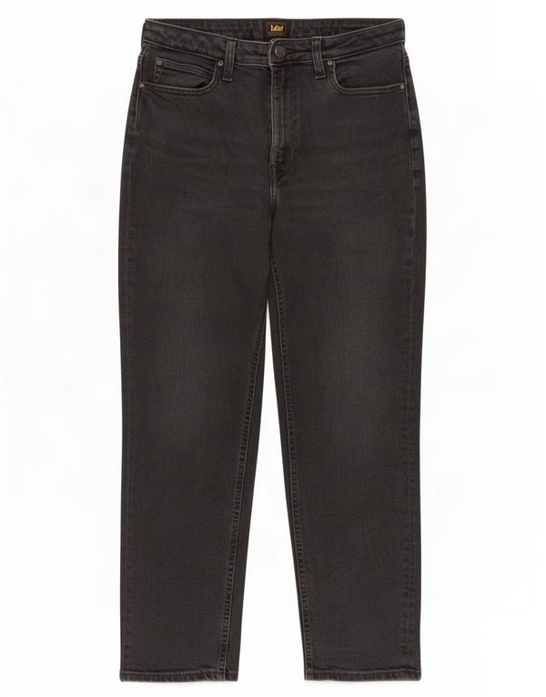 Vaqueros rectos Carol para mujer Lee W32 L26 algodón gris