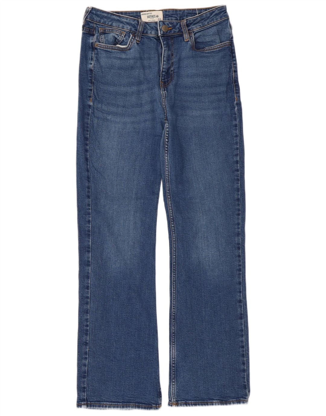 Vaqueros Bootcut para mujer de Fat Face UK 12 Medium W30 L29 Algodón azul