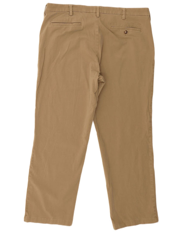 Dockers Pantalón chino recto de corte clásico para hombre W40 L29 Algodón beige
