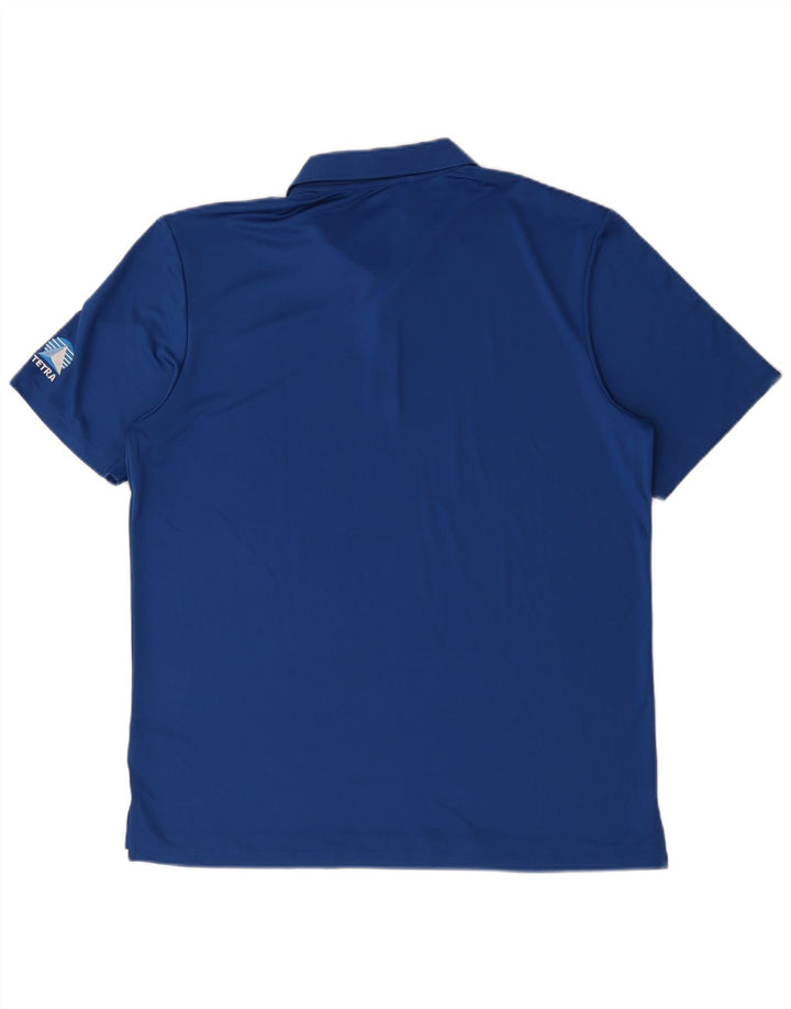 Polo Adidas Hombre Grande Poliéster Azul