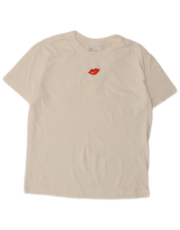 NIKE Hombre Camiseta Top Small Blanco
