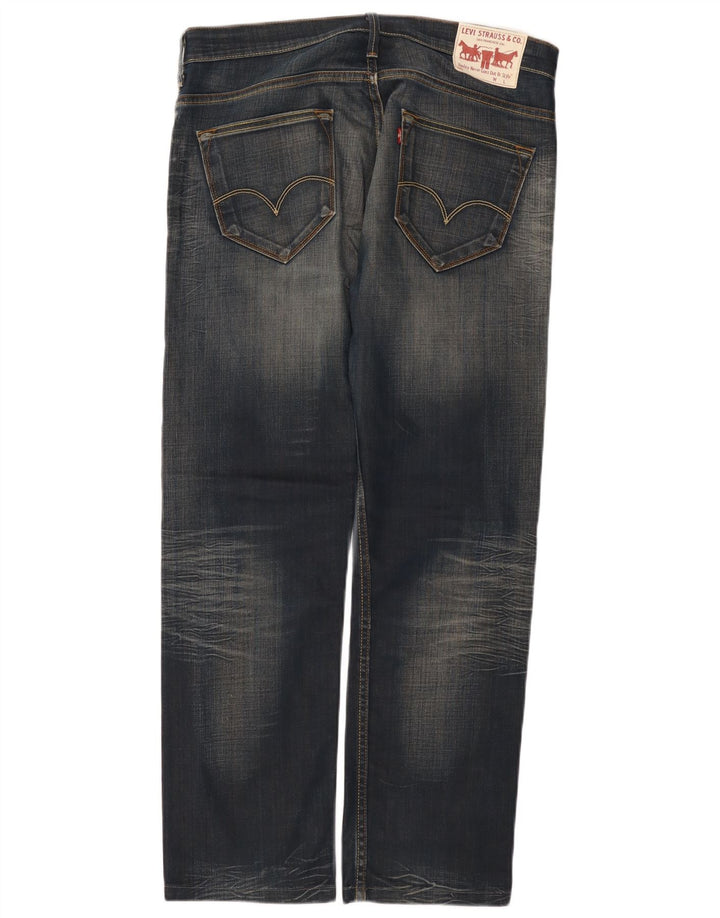 Levi's Vaqueros rectos 504 para hombre W33 L29 Algodón azul