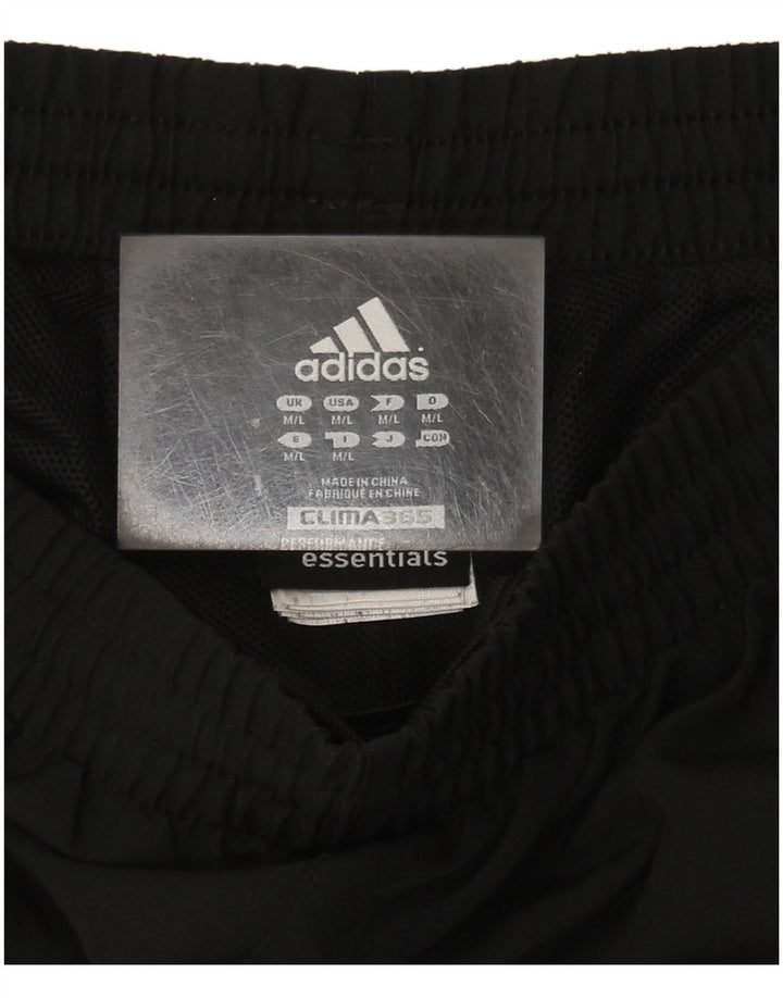 Adidas Hombre Clima 365 Pantalones De Chándal Mediano Negro Poliéster