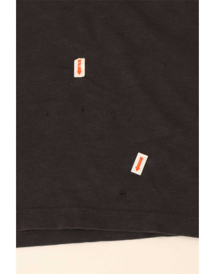 The North Face Mens Polo Shirt 2XL Grey Cotton