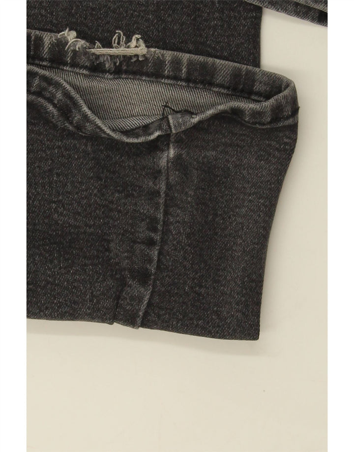 Zara Jeans Acampanados Para Mujer EU 38 Small W28 L34 Gris