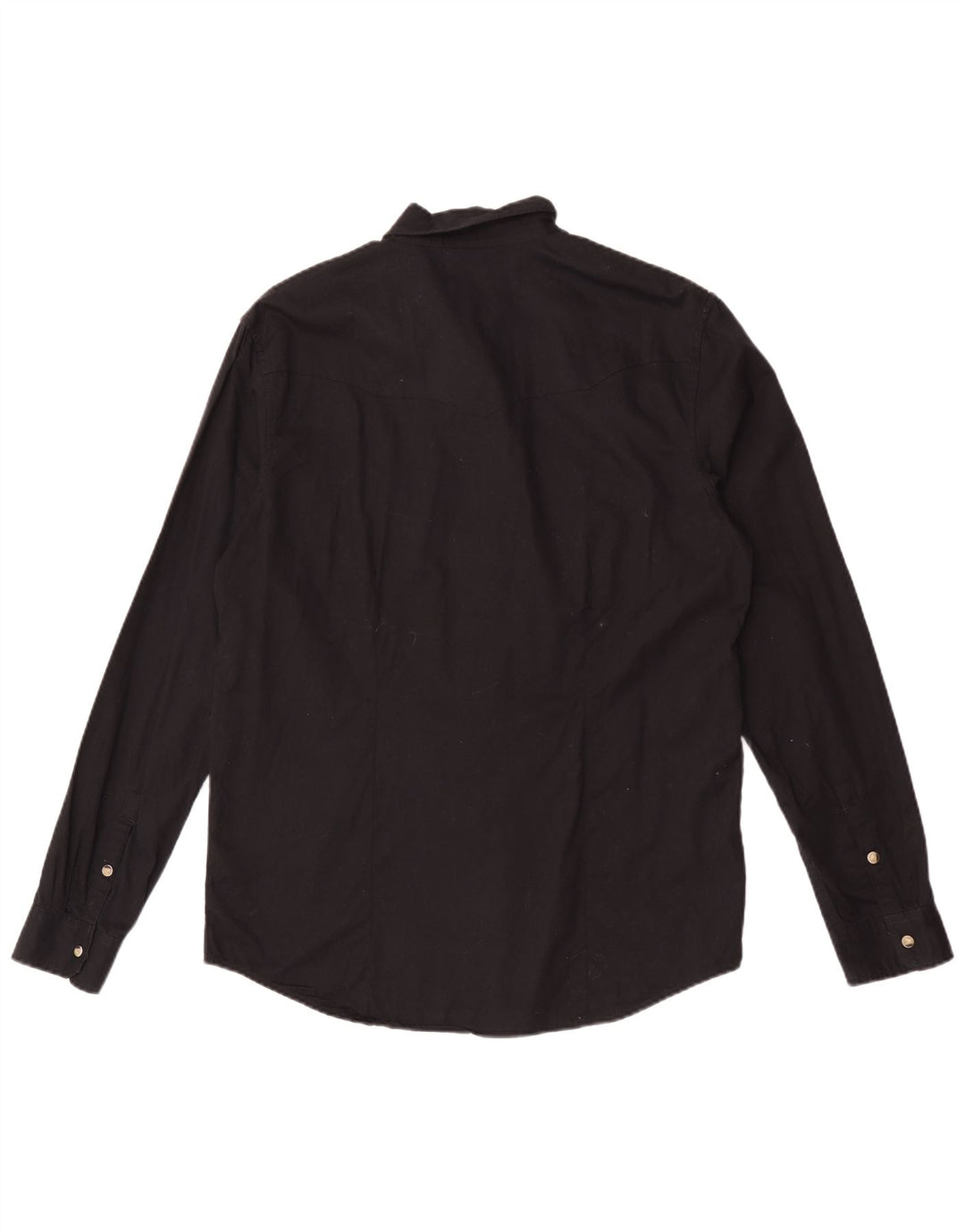 Wrangler Camisa Slim Fit Hombre XL Algodón Negro