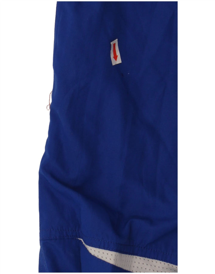Adidas - Bermudas deportivas para hombre (talla grande), color azul, poliéster
