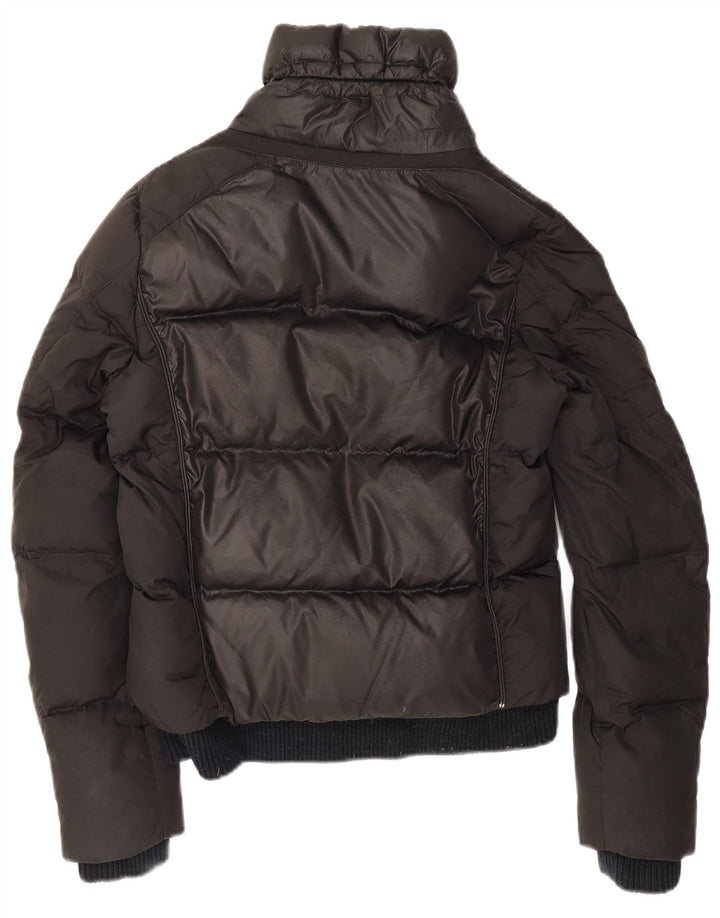 Geox Chaqueta acolchada para mujer UK 8 Small Poliéster negro