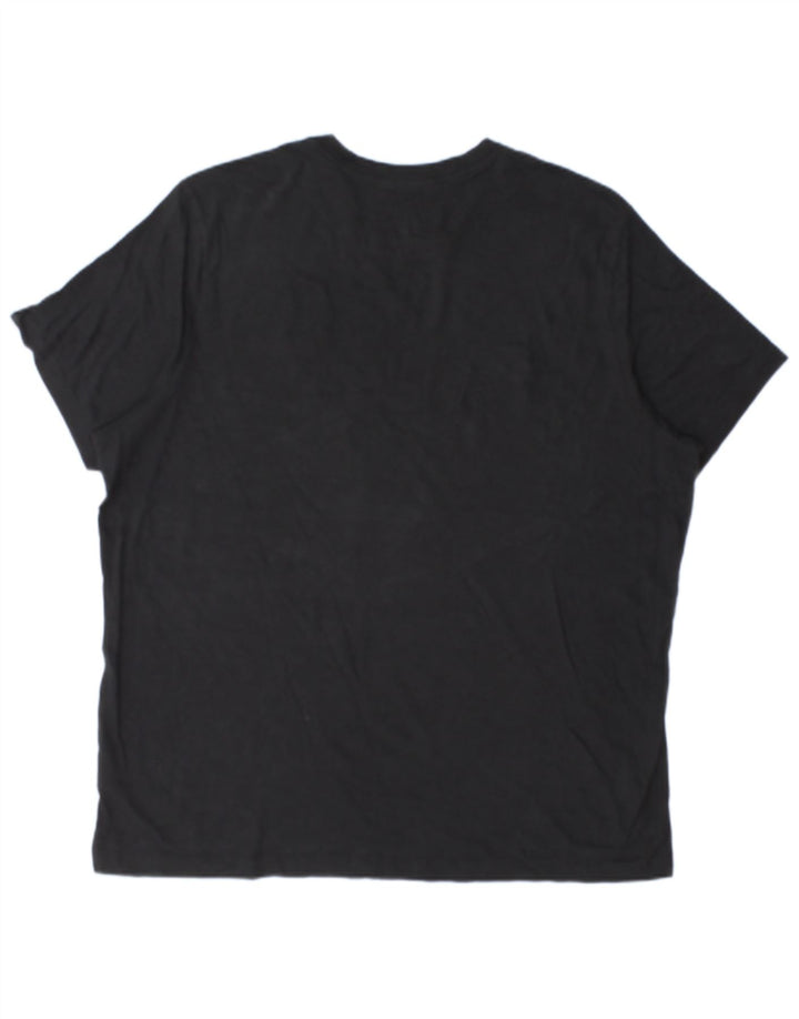Camiseta NIKE Hombre Top 2XL Algodón Negro