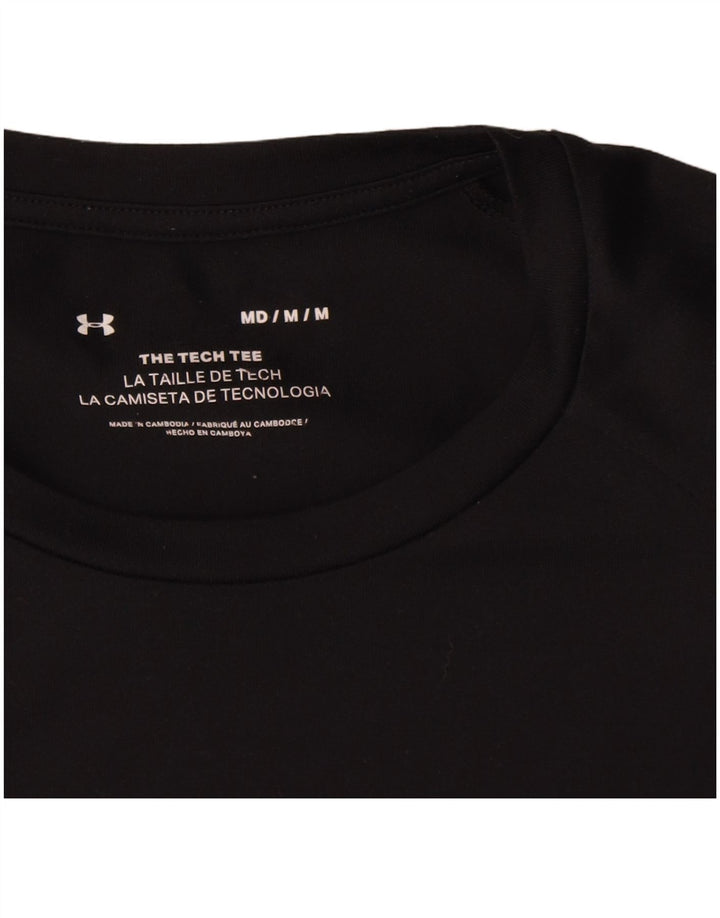 Camiseta Under Armour Hombre Top Medium Negro Poliéster