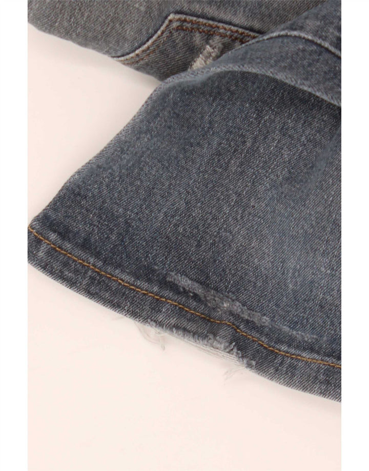 Zara Vaqueros Acampanados Mujer EU 36 XS W26 L30 Azul