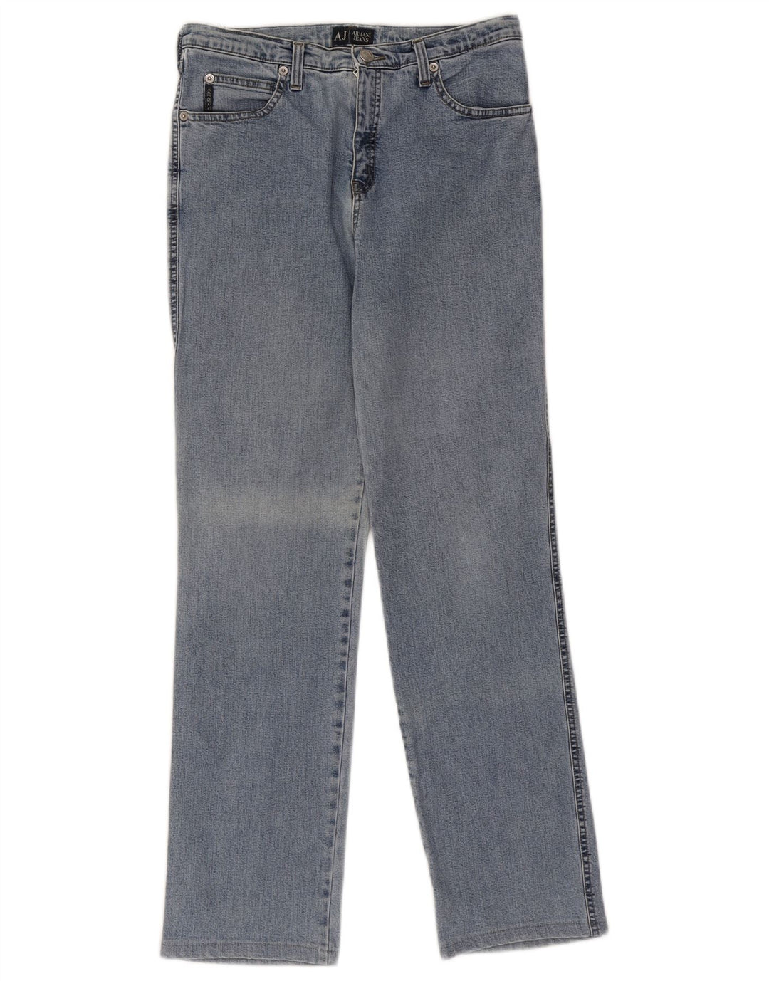 ARMANI Vaqueros Rectos Mujer W29 L28 Algodón Azul
