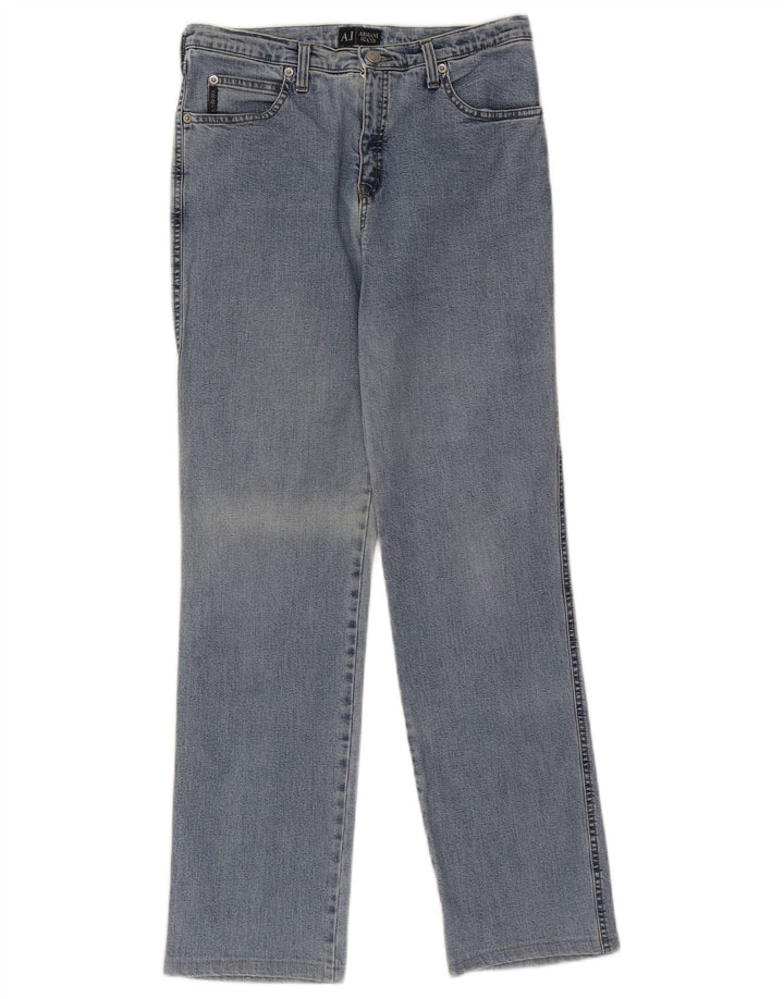 ARMANI Vaqueros Rectos Mujer W29 L28 Algodón Azul