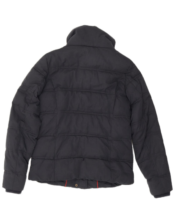 Chaqueta acolchada para mujer Fat Face UK 10 Small Poliéster azul marino