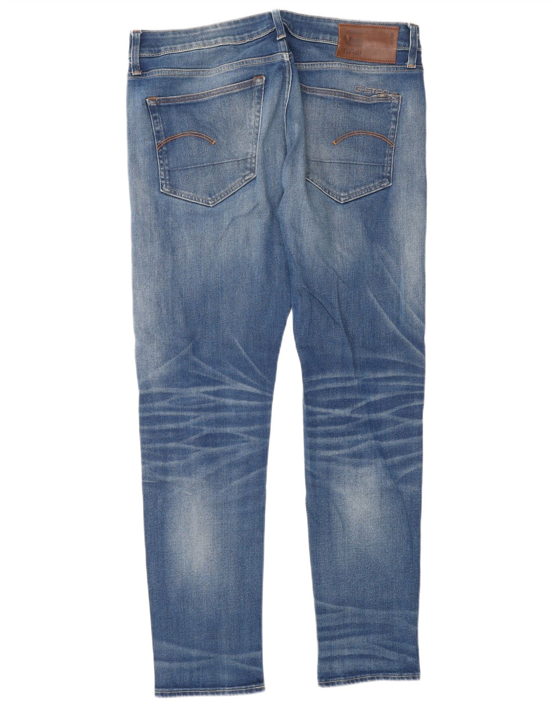 Vaqueros ajustados para hombre G-Star W34 L32 Algodón azul