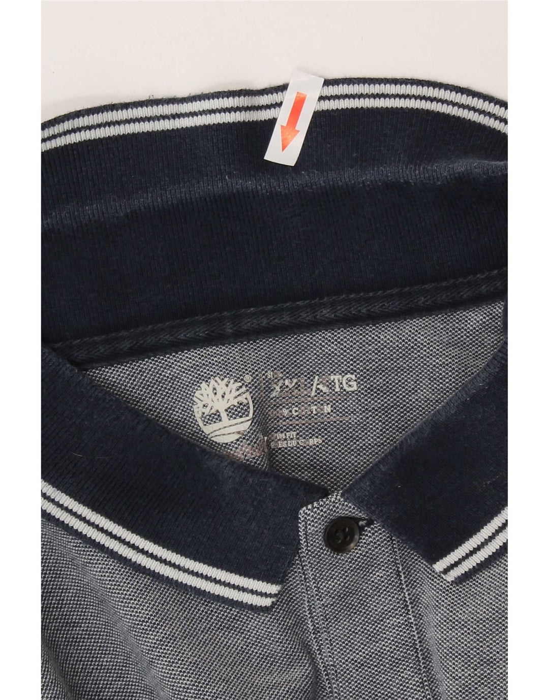 Timberland Polo Hombre 2XL Algodón Azul
