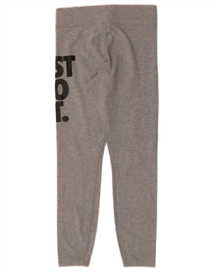 Nike Leggings gráficos para mujer Reino Unido 8 Pequeño gris moteado de algodón