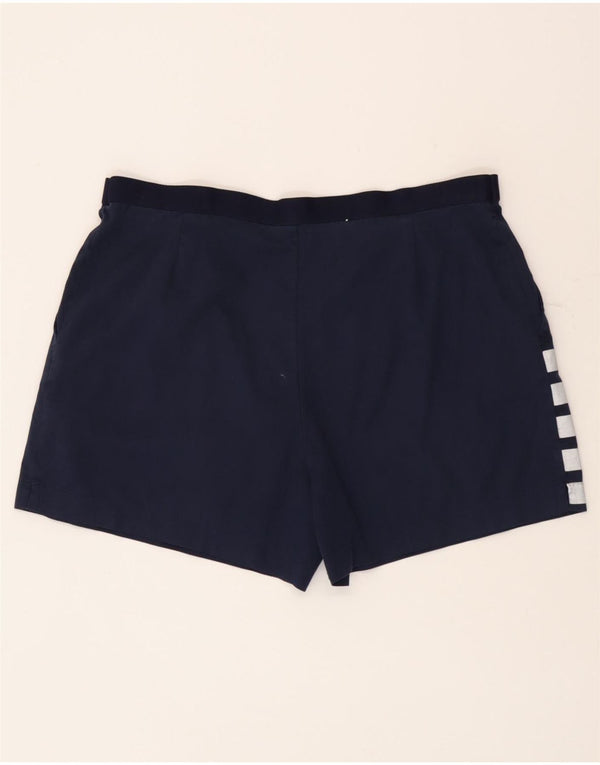Fila Mens Pegged Casual Shorts IT 54 2XL W38 Poliéster a rayas azul marino