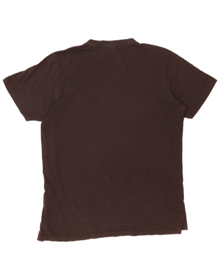 G-Star Hombre Camiseta Top Grande Algodón Negro