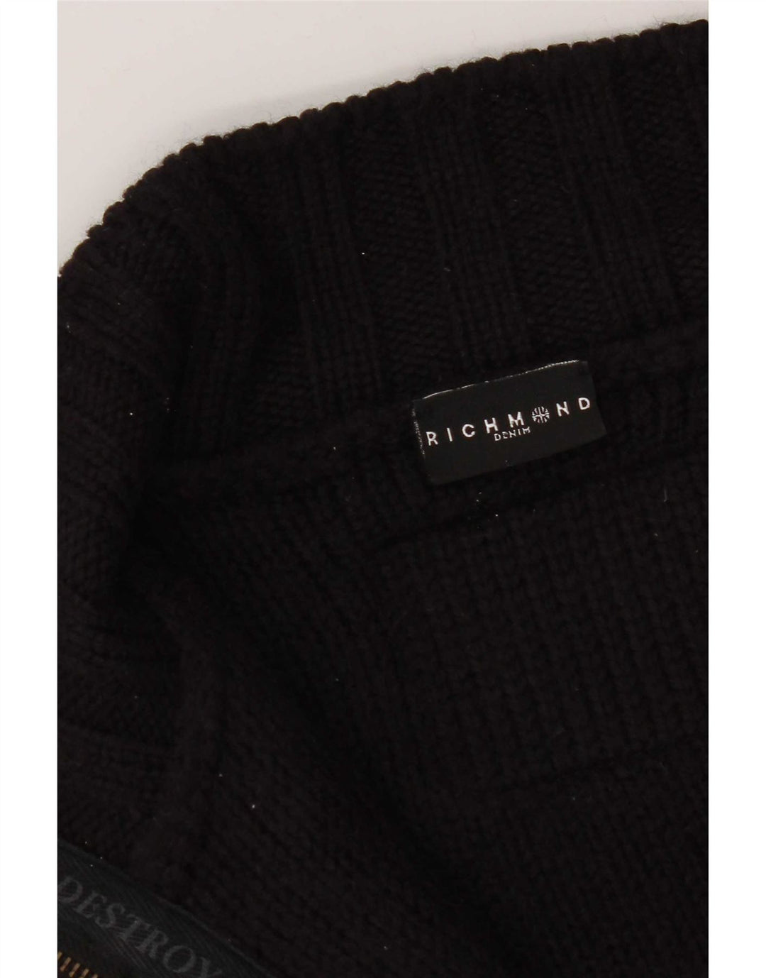 Richmond - Cárdigan para mujer, talla 20, 2XL, lana negra