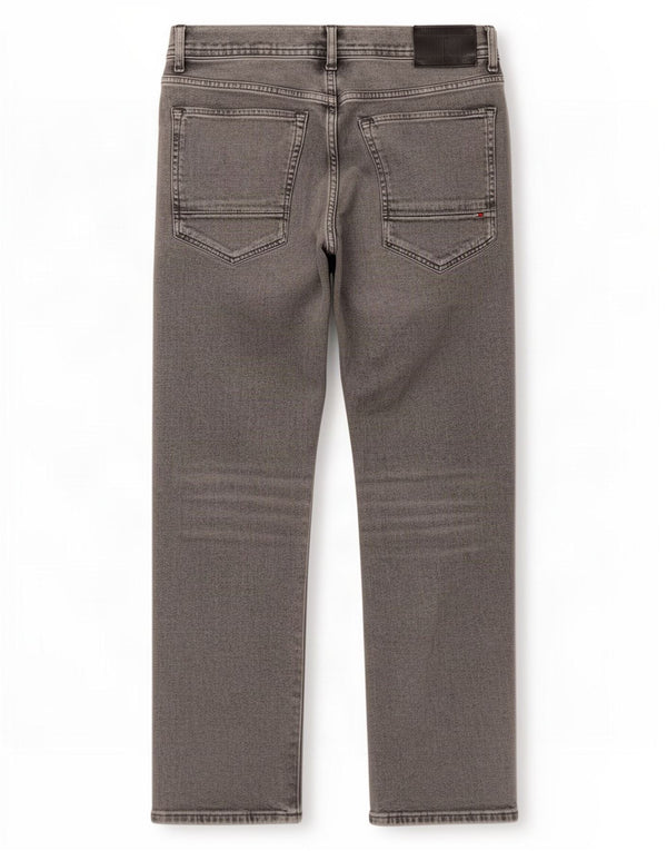 Tommy Hilfiger Vaqueros rectos Denton para hombre W36 L30 Algodón gris