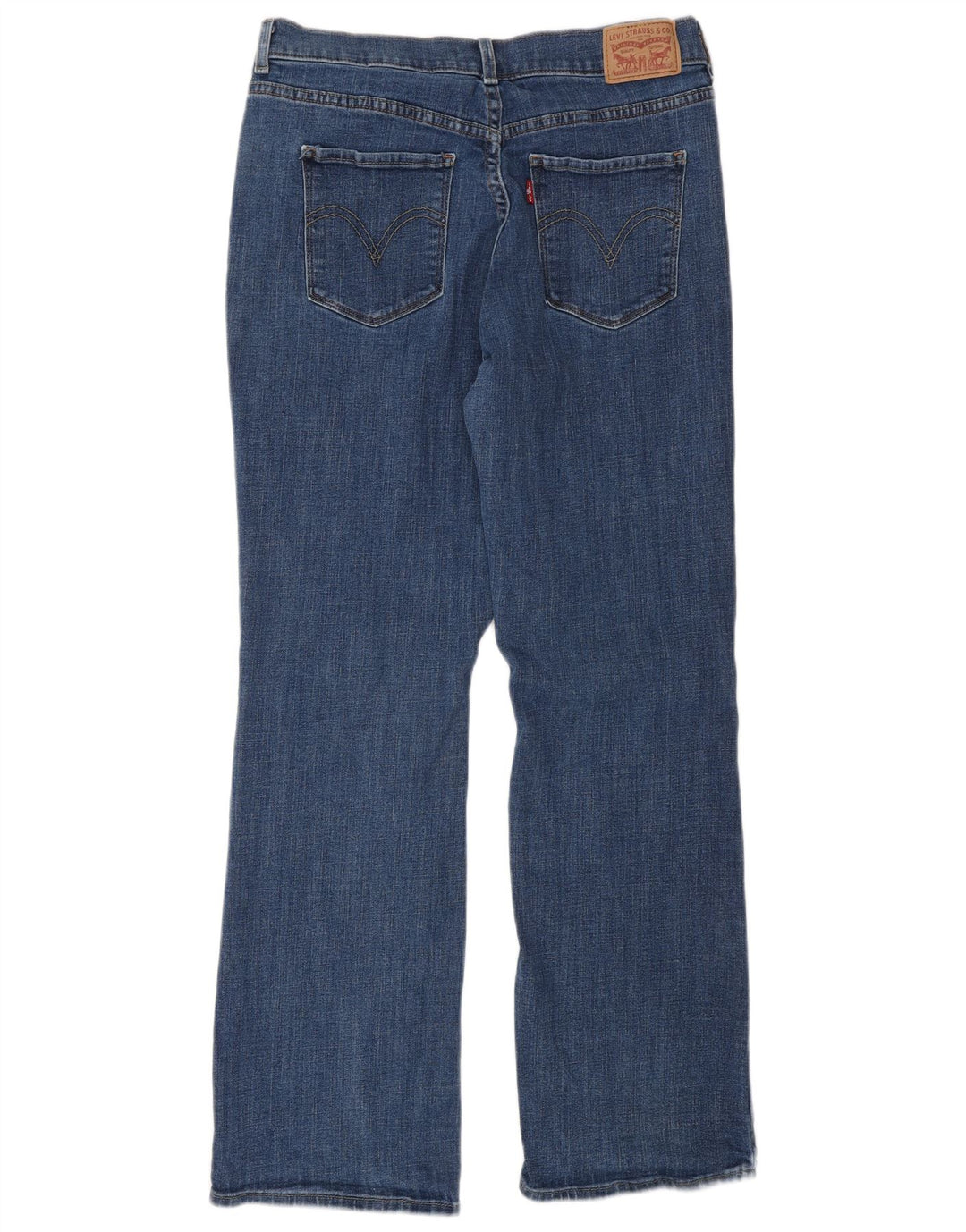 Levi's Jeans clásicos con corte de bota para mujer US 10 Large W30 L30 Algodón azul