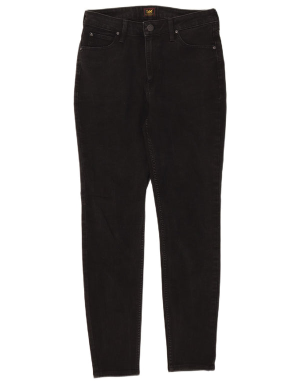 Lee Jeans Ajustados de Cintura Alta para Mujer Scarlett W31 L28 Algodón Negro