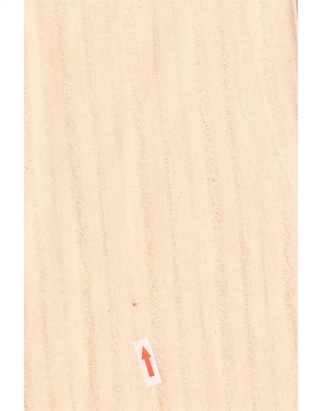 Chaleco Mills para mujer Reino Unido 40 Grande Algodón a rayas blanco roto