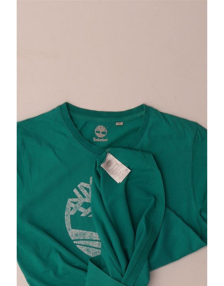 TIMBERLAND Camiseta gráfica para hombre Top Algodón azul medio