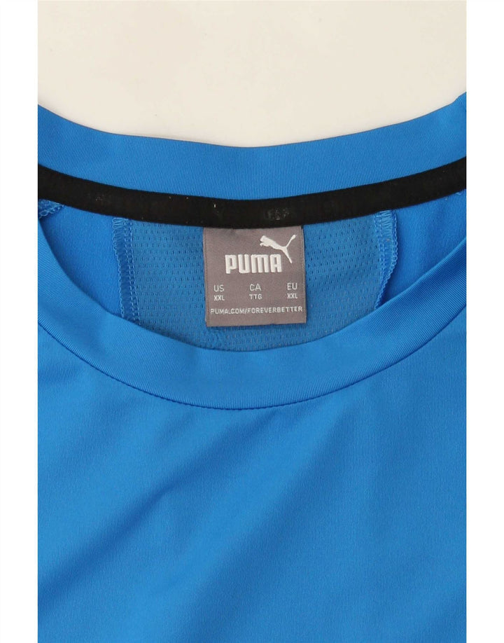 Camiseta Puma Hombre Top 2XL Azul
