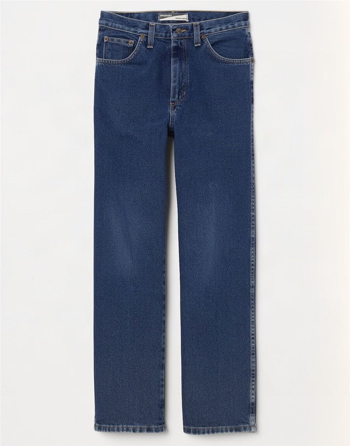 Wrangler Vaqueros Rectos Regulares Para Hombre W30 L30 Algodón Azul